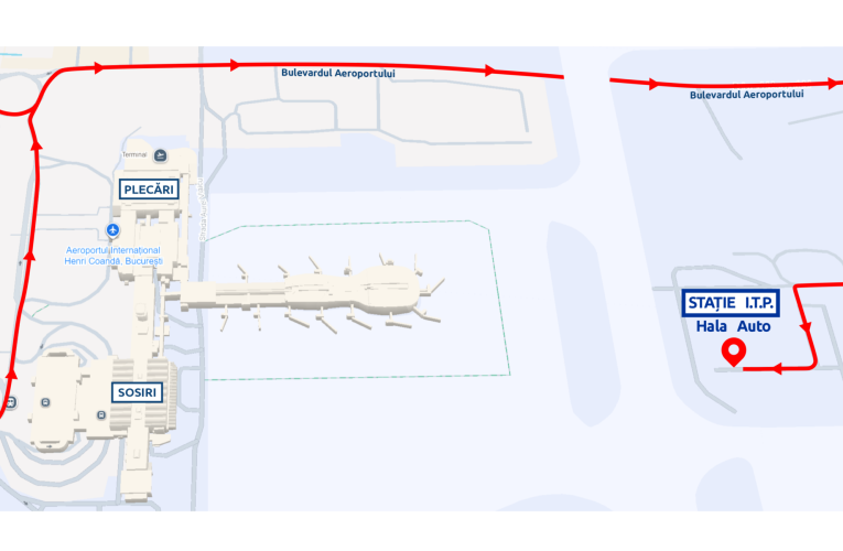 CNAB a deschis o stație ITP la Aeroportul „Henri Coandă” pentru pasageri și angajați