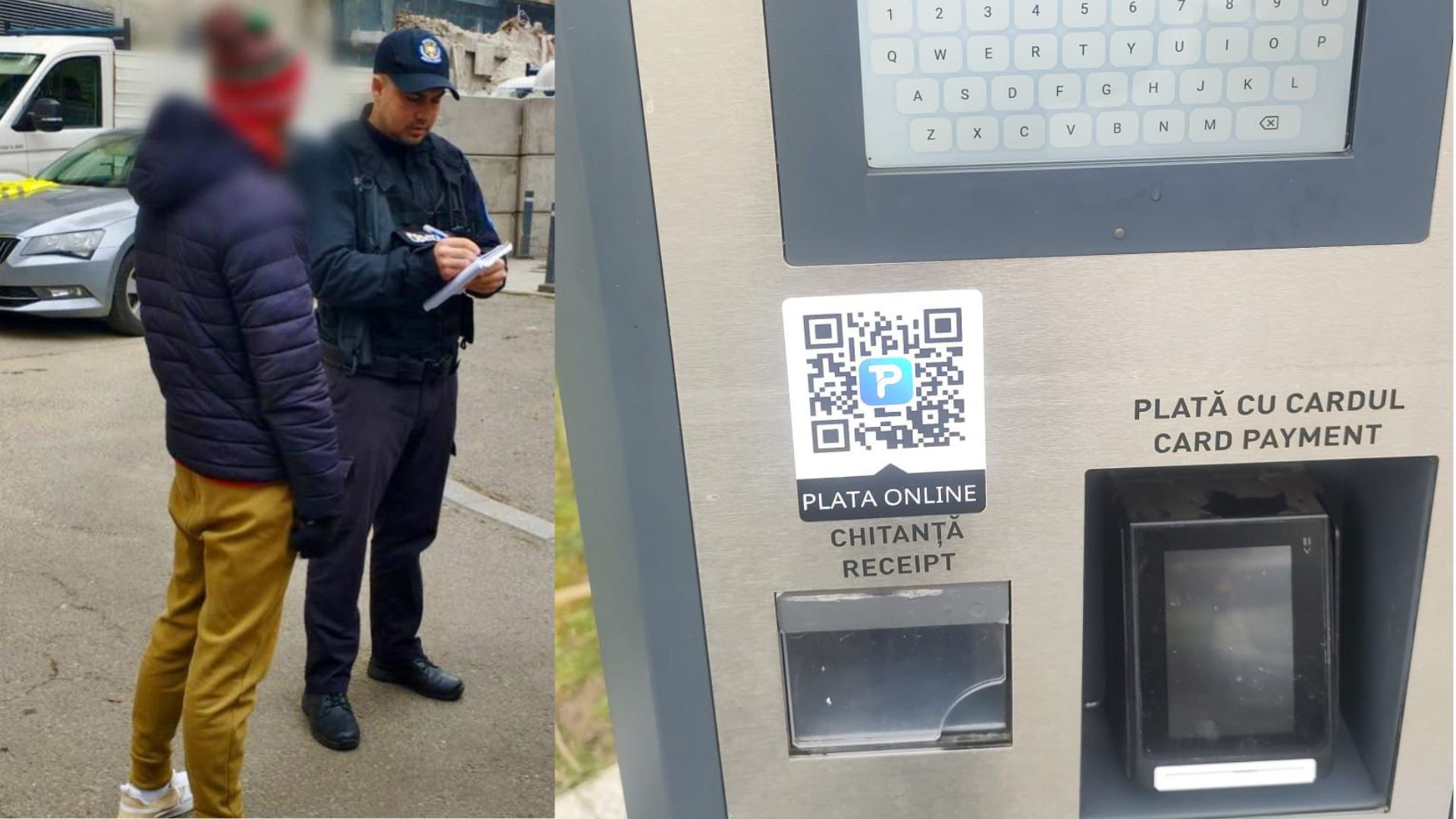 Coduri QR false pe unele parcometre din Capitală. Șoferii, îndemnați să plătească parcarea doar prin căile oficiale