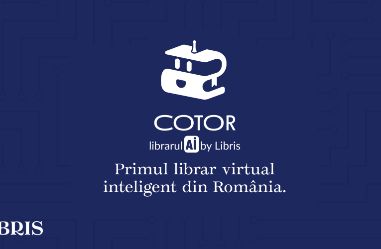 Cotor, librarul AI al Libris, este primul librar virtual inteligent din Romania si un filtru in multitudinea de recomandari de carte