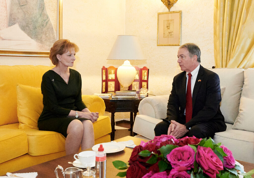 Custodele Coroanei Margareta l-a primit la Palatul Elisabeta pe noul ambasador al Statelor Unite