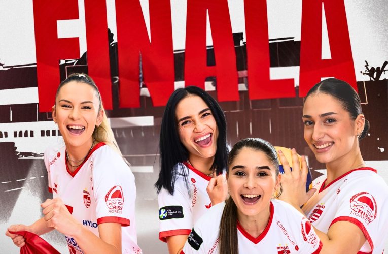 Dinamo București, prima finalistă în Cupa României la volei feminin