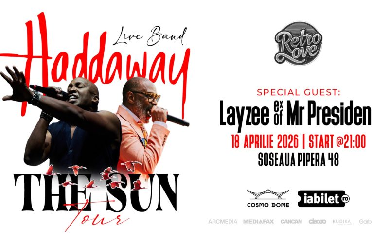 Haddaway și Layzee ex. Mr. President, pe aceeași scenă, în București