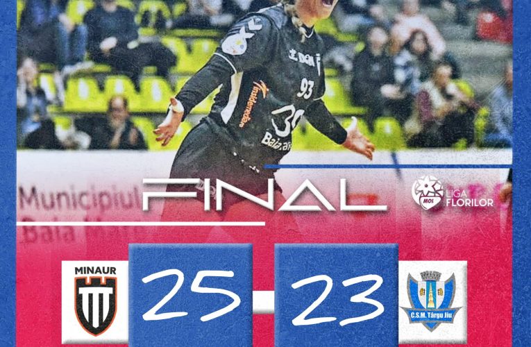 Minaur Baia Mare învinge pe CSM Târgu Jiu și urcă pe locul 5 în Liga Națională de handbal feminin