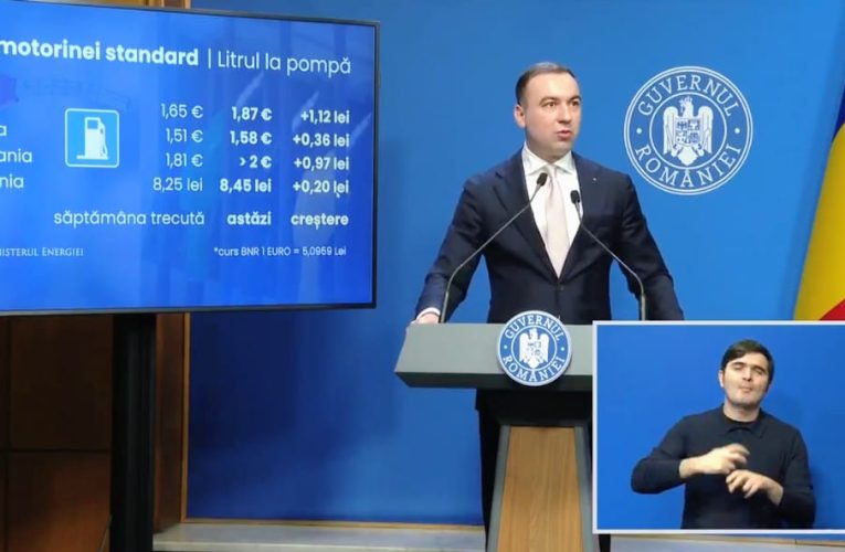 Ministrul Energiei: Românii să ignore notificările primite de la furnizorii de gaze. Facturile vor rămâne plafonate de la 1 aprilie