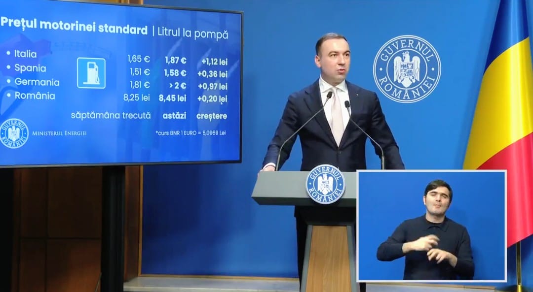 Ministrul Energiei: Românii să ignore notificările primite de la furnizorii de gaze. Facturile vor rămâne plafonate de la 1 aprilie