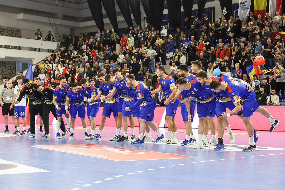 Naționala masculină de handbal câștigă clar cu Turcia, în manșa tur din play-off-ul pentru Mondialul din 2027