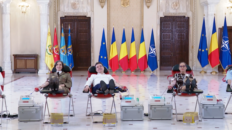 Nicușor Dan a donat sânge pentru a încuraja donarea: Salvează vieți