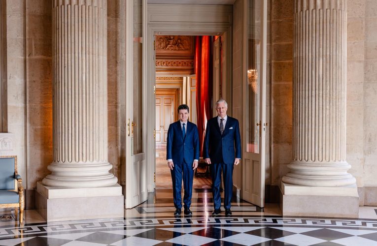 Nicușor Dan, întâlnire cu Regele Philippe al Belgiei