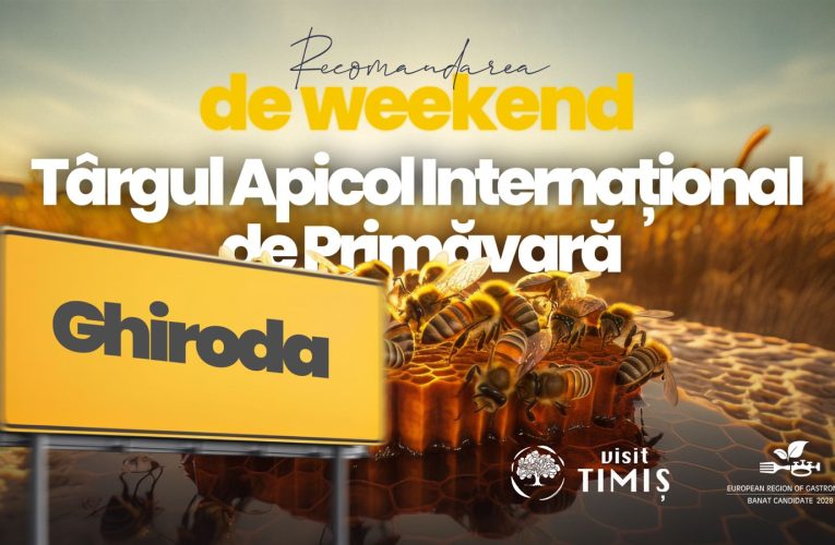 Peste 100 de expozanți din patru țări și mii de vizitatori sunt așteptați la Târgul Apicol Internațional de Primăvară de la Ghiroda, un eveniment care transformă, pentru două zile, comuna timișeană în capitala mierii și a iubitorilor de albine