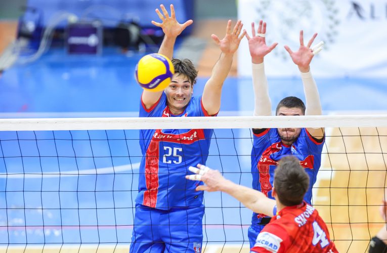 Play-off-ul campionatului masculin de volei începe la finalul săptămânii