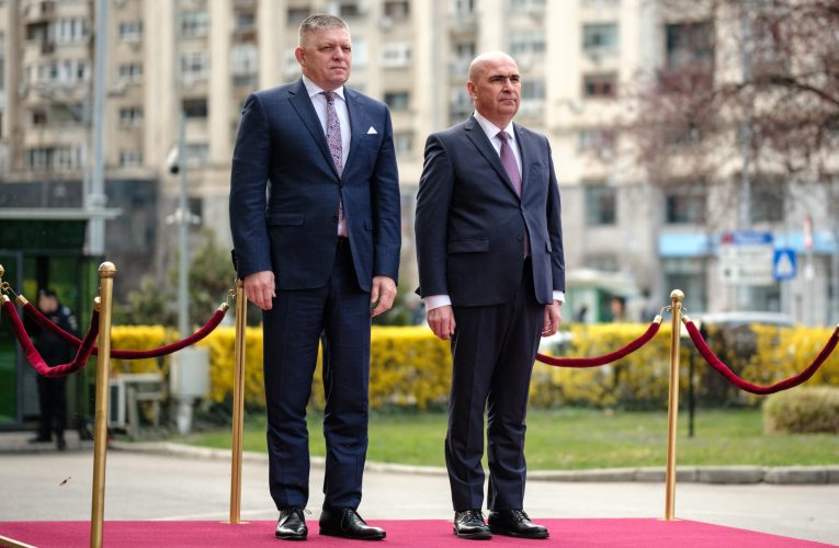 Premierul Slovaciei, Robert Fico, a fost primit de Ilie Bolojan la Palatul Victoria
