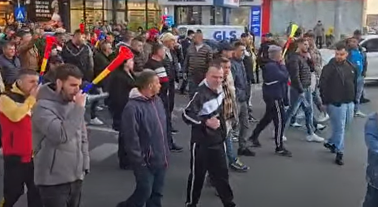 Protest al minerilor de la Complexul Energetic Oltenia