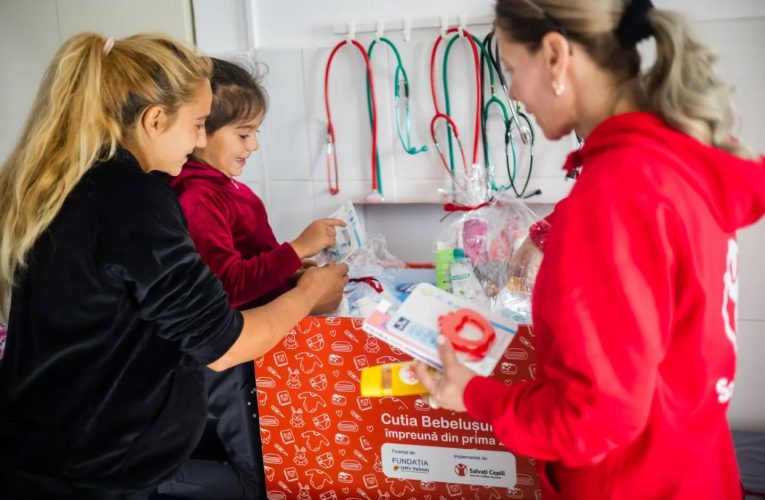 Salvați Copiii: Programul „Cutia Bebelușului”, relansat pentru mame vulnerabile / 10.000 de gravide vor primi sprijin în 16 județe
