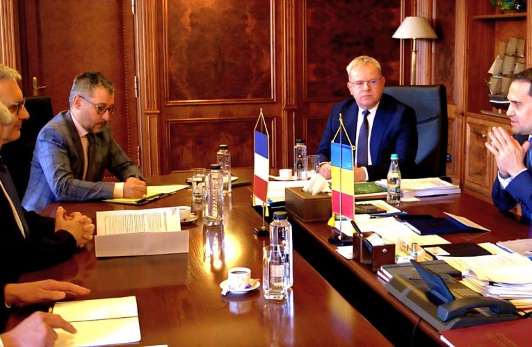 Şerban met with the French ambassador to Romania: We discussed the continuation of projects