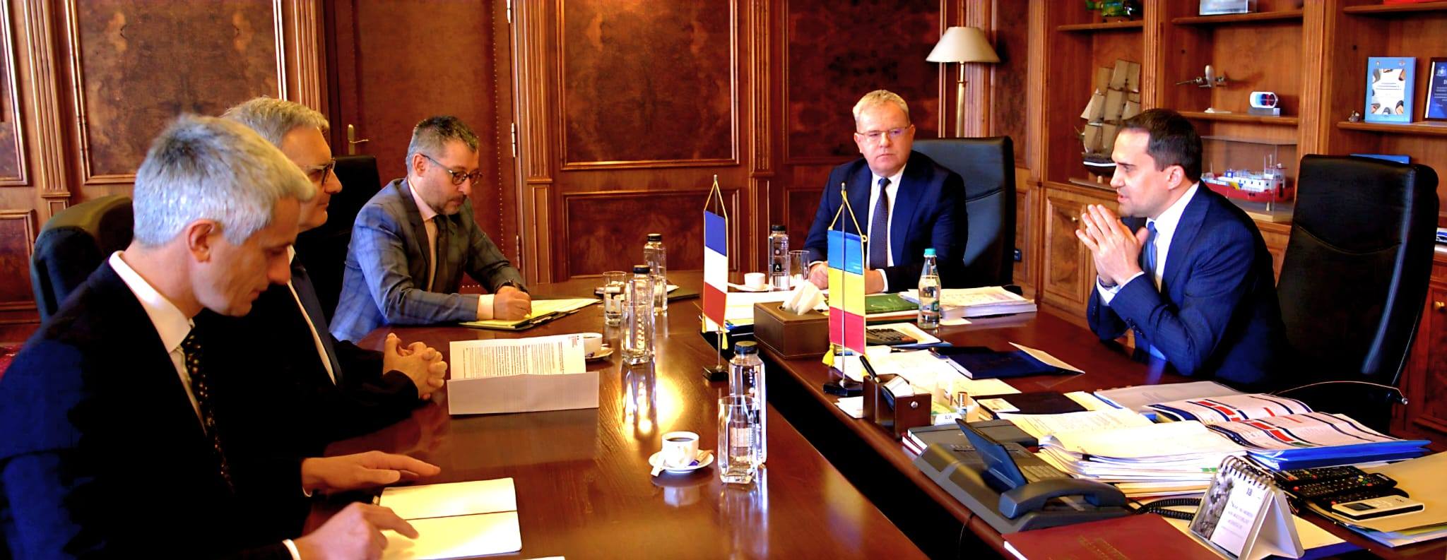 Şerban met with the French ambassador to Romania: We discussed the continuation of projects