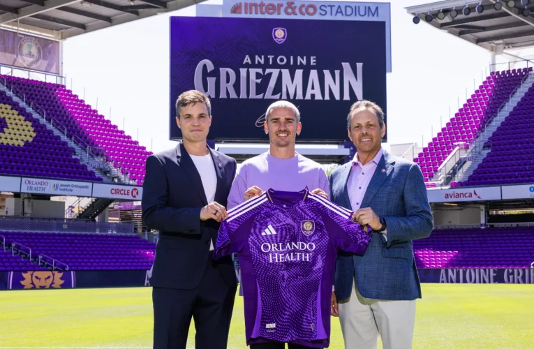Starul francez Antoine Griezmann, prezentat oficial la echipa din MLS Orlando City