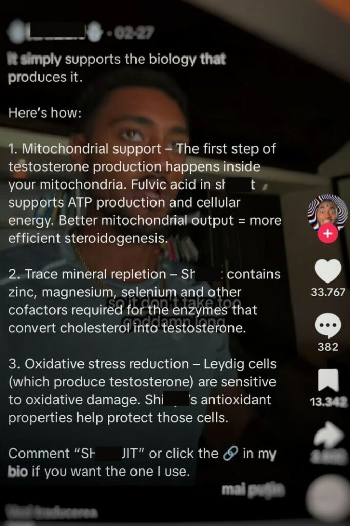 Testosteronul ca afacere: Cum profită influencerii de nesiguranța bărbaților?