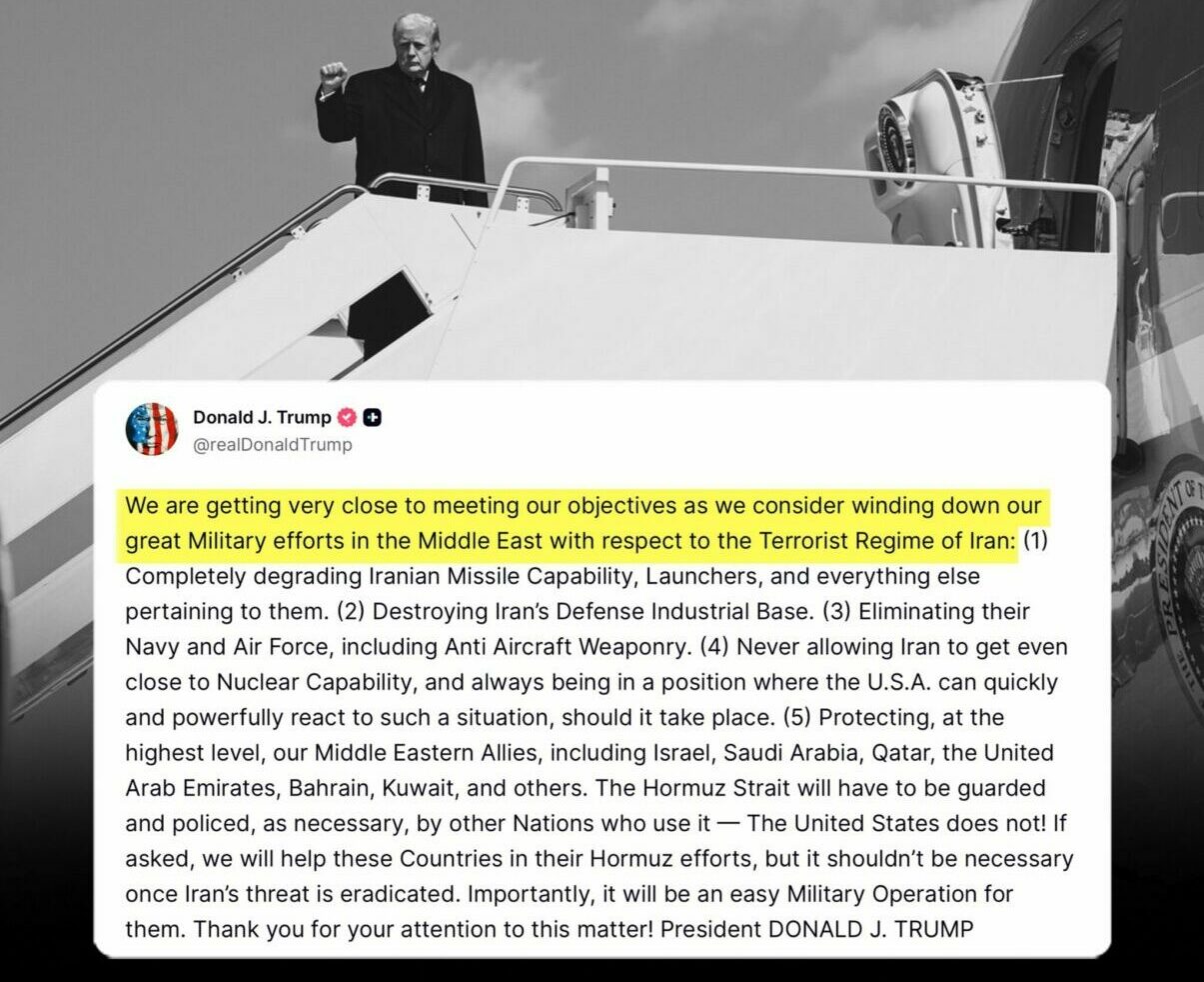 Trump anunță că SUA sunt aproape de atingerea obiectivelor militare împotriva Iranului