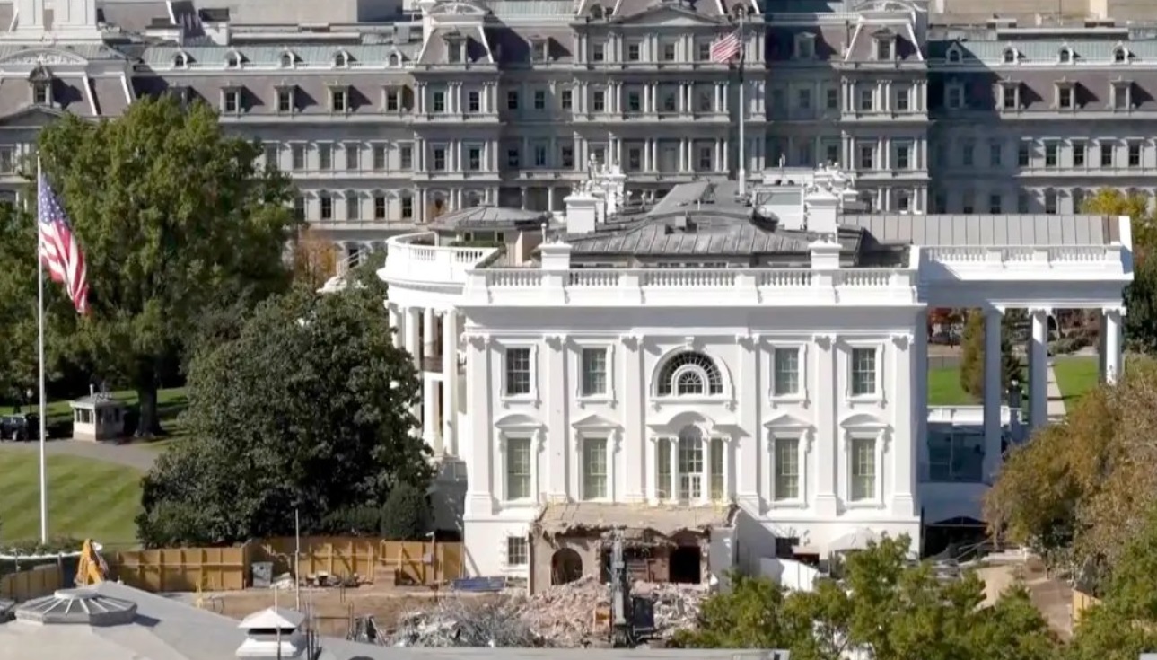 Un judecător a oprit renovarea sălii de bal a Casei Albe a lui Trump