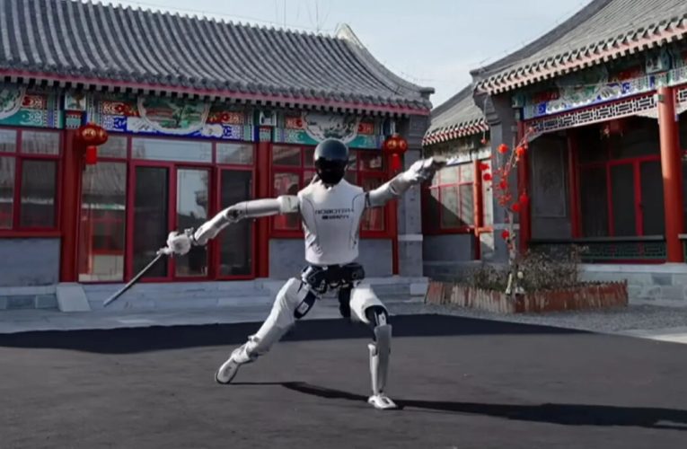 Un robot a fost escortat de polițiști după ce a fost acuzat că a speriat o bătrână