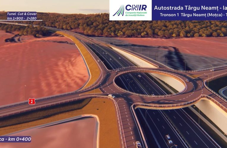 A fost desemnat constructorul pentru ultimul lot al secțiunii Târgu Neamț – Ungheni din Autostrada Unirii
