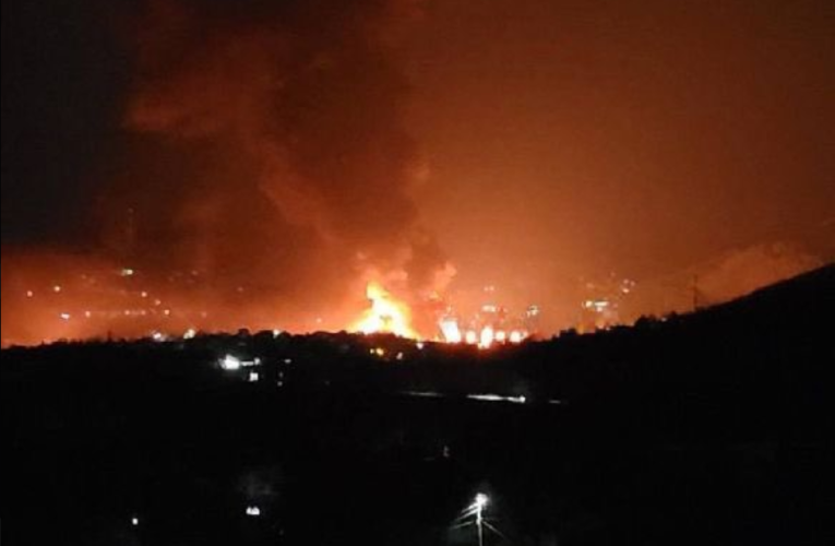 Atac cu drone ucrainene asupra unor rezervoare rusești de stocare a petrolului