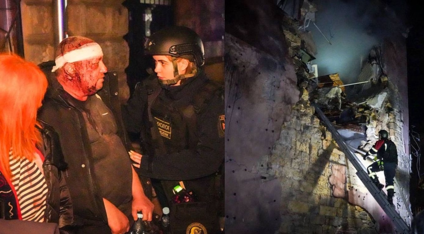 Atac rusesc asupra Odesa: cel puțin doi morți, spitale și școli lovite în timpul nopții