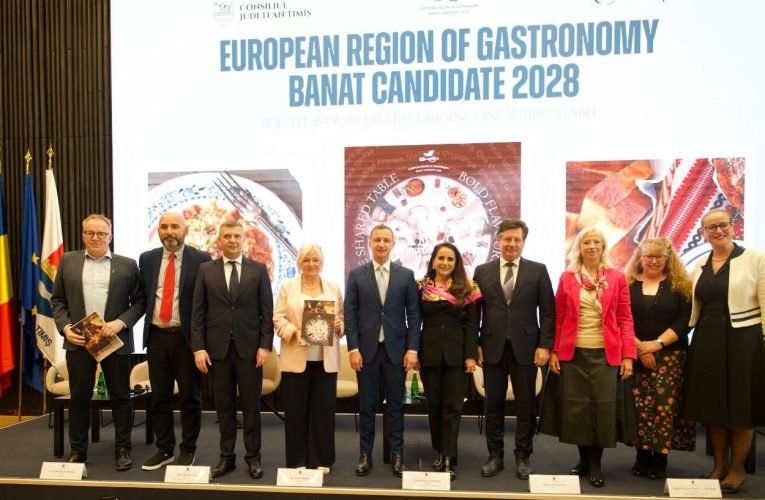Banatul a câștigat titlul de Regiune Gastronomică Europeană 2028