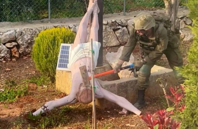 Ce sancțiune a primit soldatul israelian care a distrus statuia a lui Iisus în Liban / IDF: „Încălcare completă a valorilor noastre”