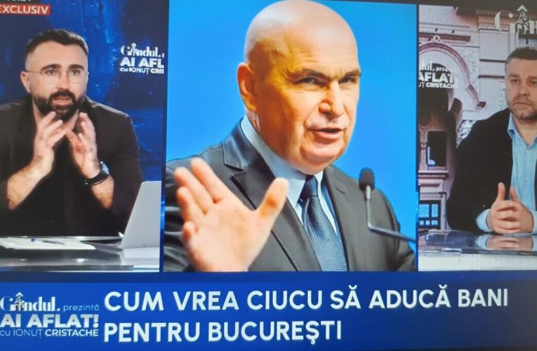 Ciucu: Sunt mai mulți angajați decât trebuie în Primăria București. 400 de posturi, în vizorul reorganizării