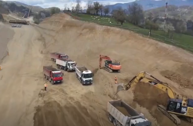 Cristian Pistol: Mobilizare record pe șantierul secțiunii Cornetu-Tigveni a autostrăzii Sibiu-Pitești