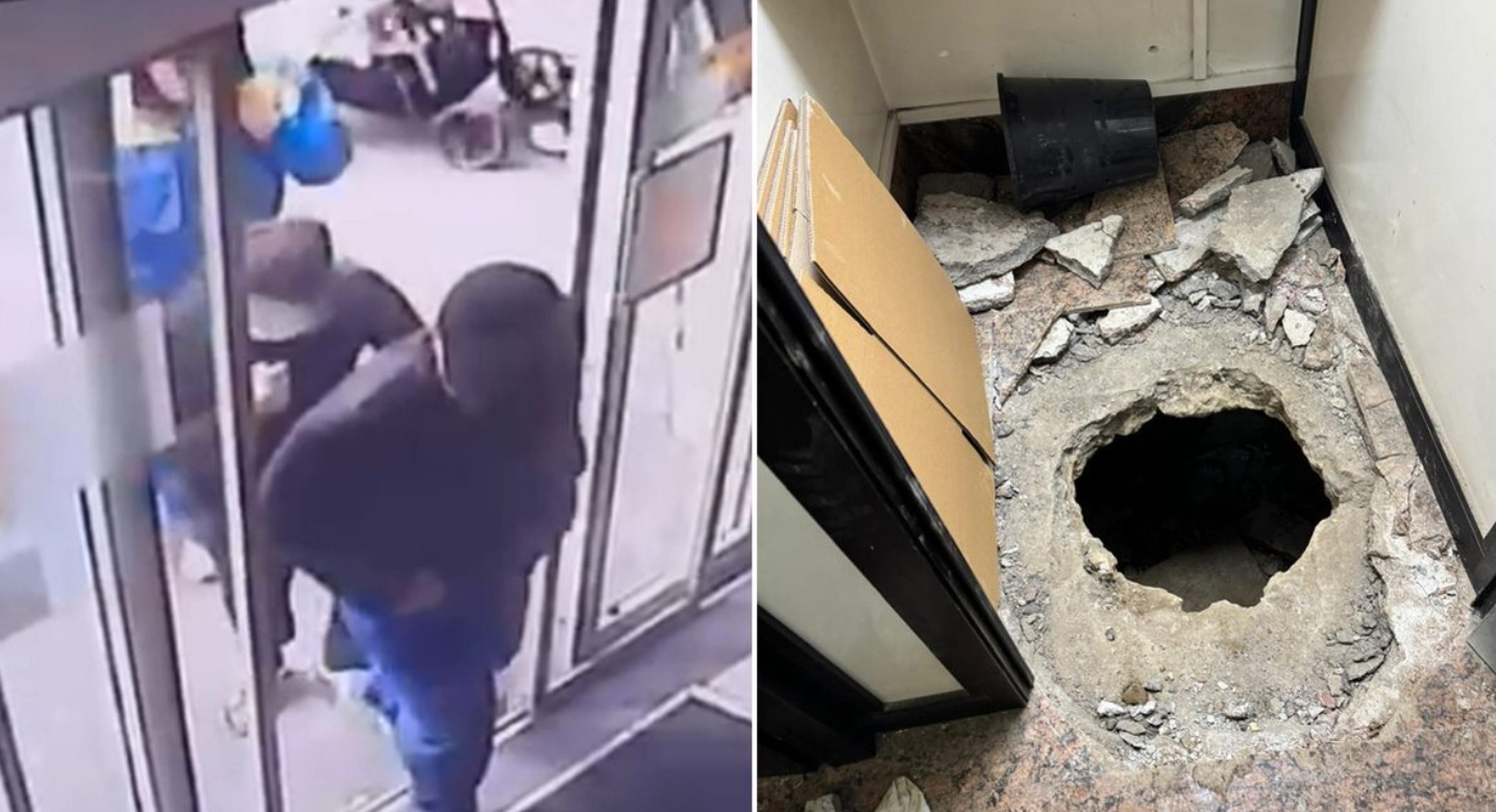 Cum au jefuit hoții o bancă din Napoli prin canalizare și au dispărut fără urmă