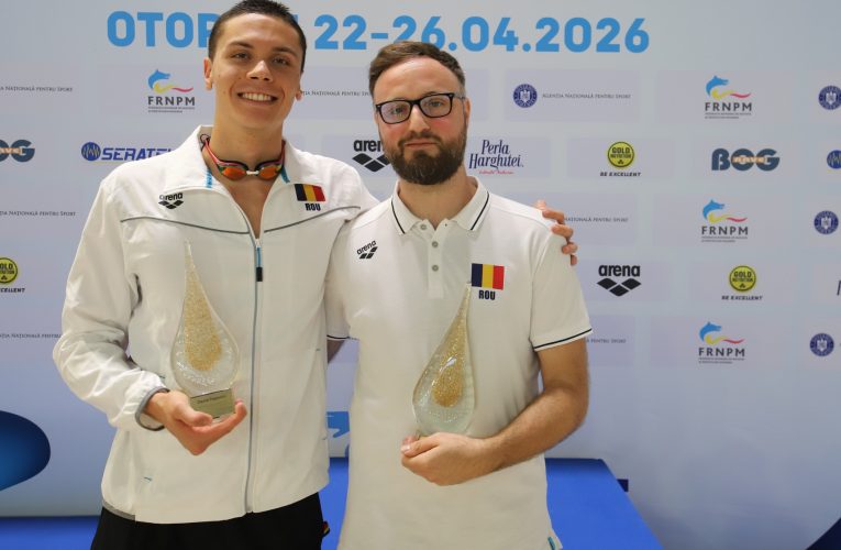 David Popovici, desemnat sportivul anului în natația românească, în 2025