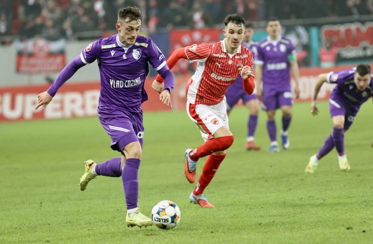 FC Argeș-Dinamo, sâmbătă în primul meci al etapei a treia a play-off-ului Superligii