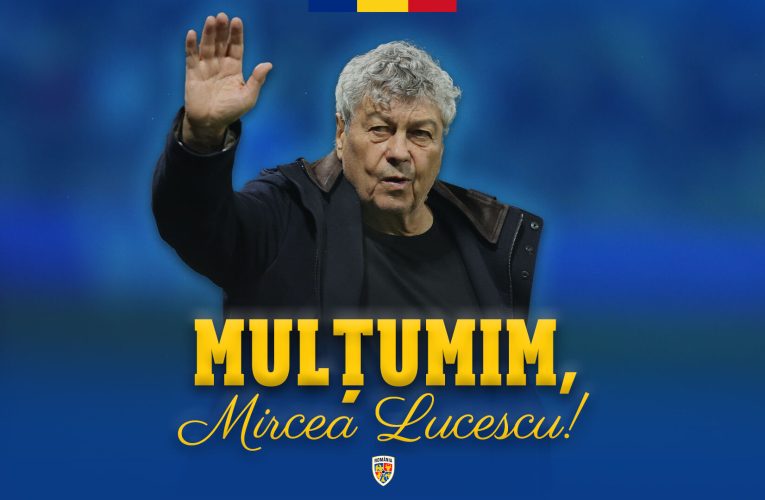 Federația Română de Fotbal anunță oficial finalul mandatului lui Mircea Lucescu la echipa națională