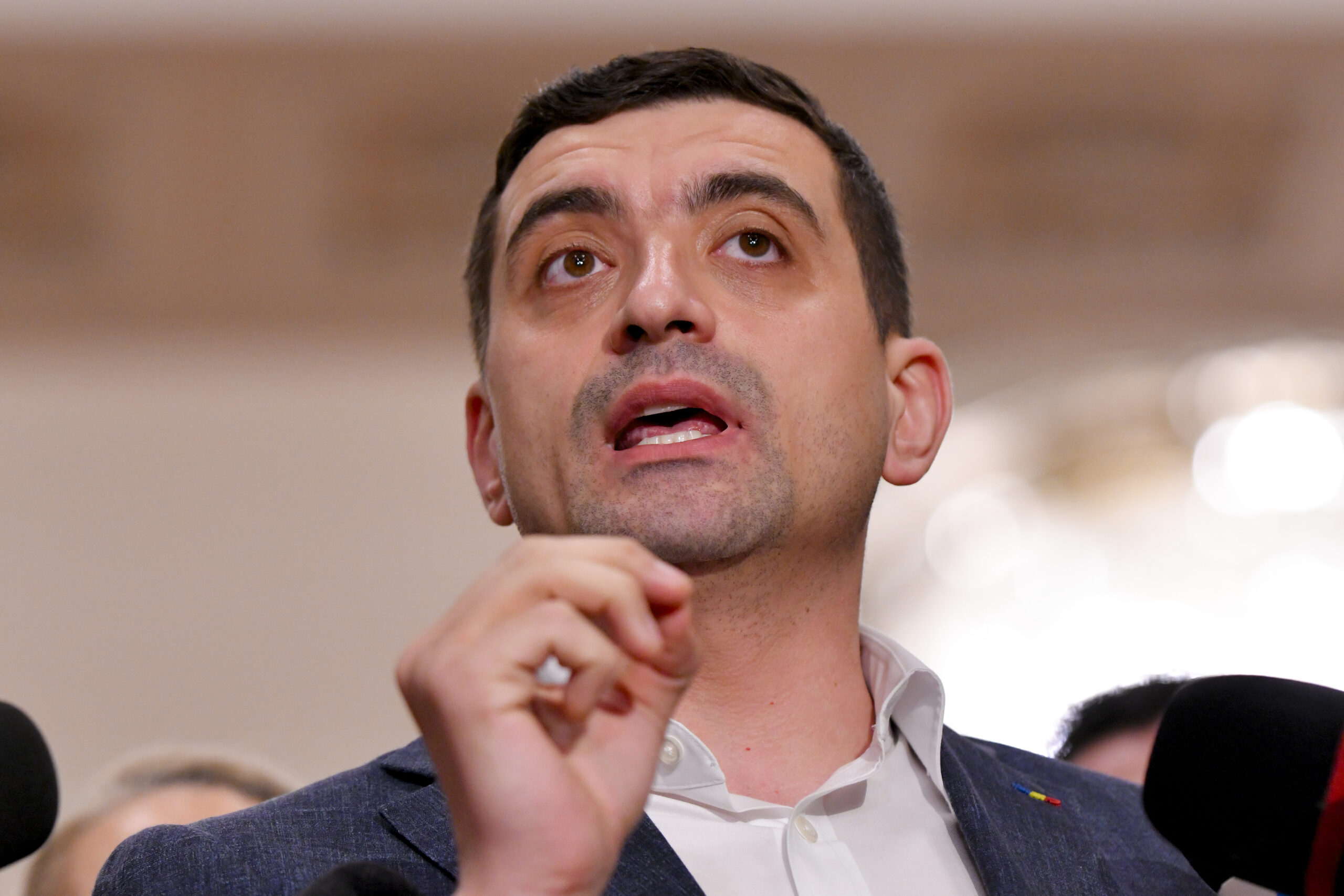 George Simion: „Nu credem că PSD-ul va depune o moțiune de cenzură”, dar AUR votează „orice moțiune simplă împotriva acestui guvern”