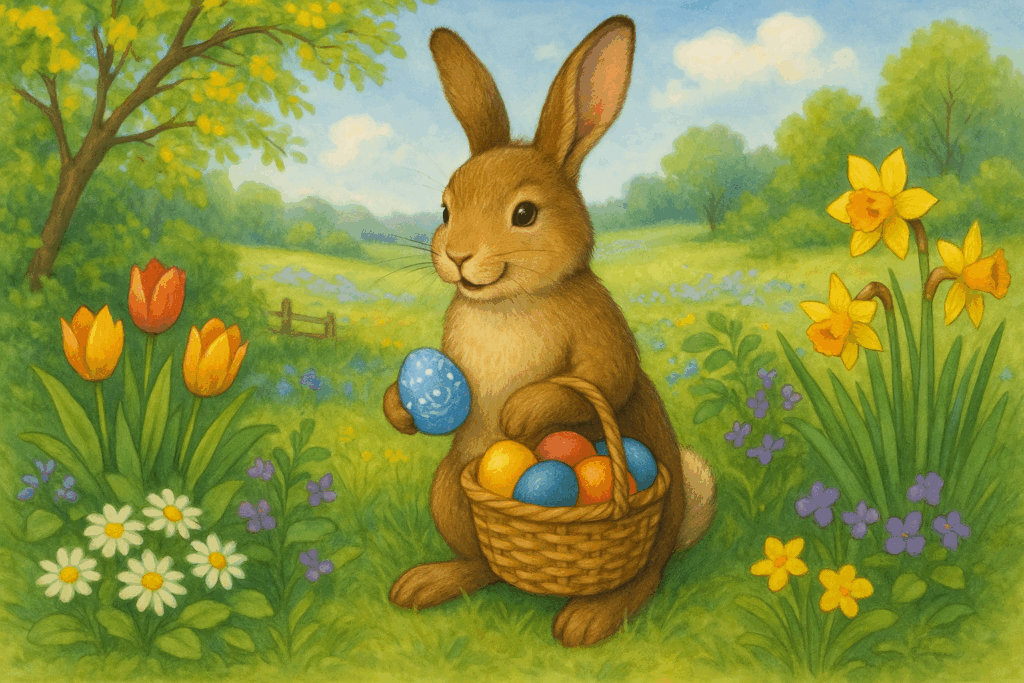 Iepurașul de Paște: Legenda și originea personajului care aduce cadouri copiilor