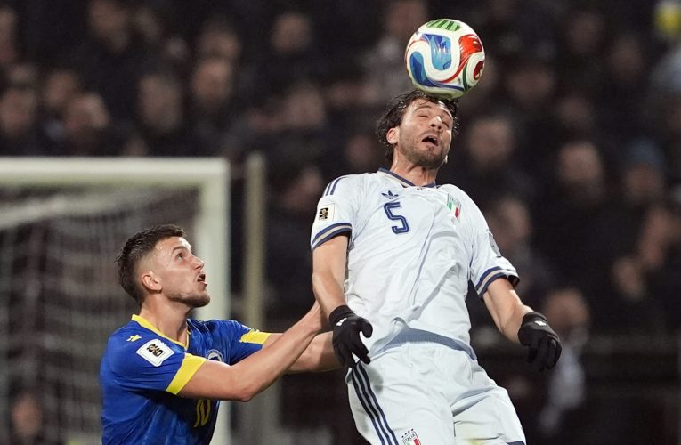 Italia ratează din nou calificarea la Cupa Mondială după eliminarea la penalty-uri cu Bosnia