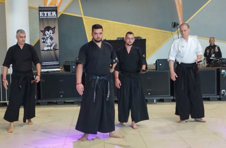 Kenjutsu, un stil de viață. Demonstrație de arte marțiale de sabie, la Timișoara