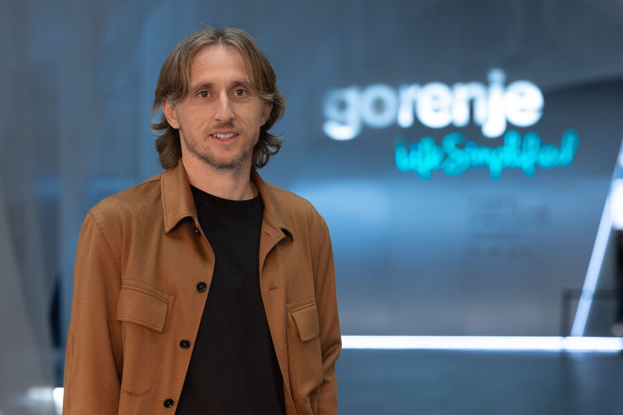 Luka Modrić transformă standul Gorenje în atracția principală de la EuroCucina 2026