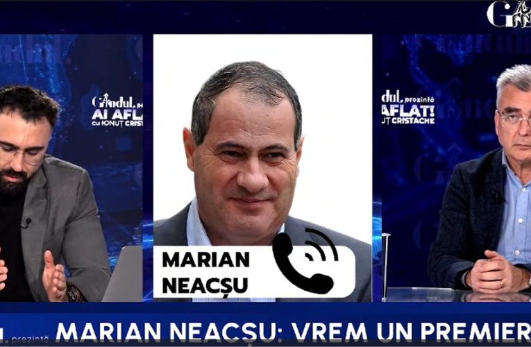 Marian Neacșu: Moțiune va trece. Dacă, suntem pregătiți să mergem în opoziție