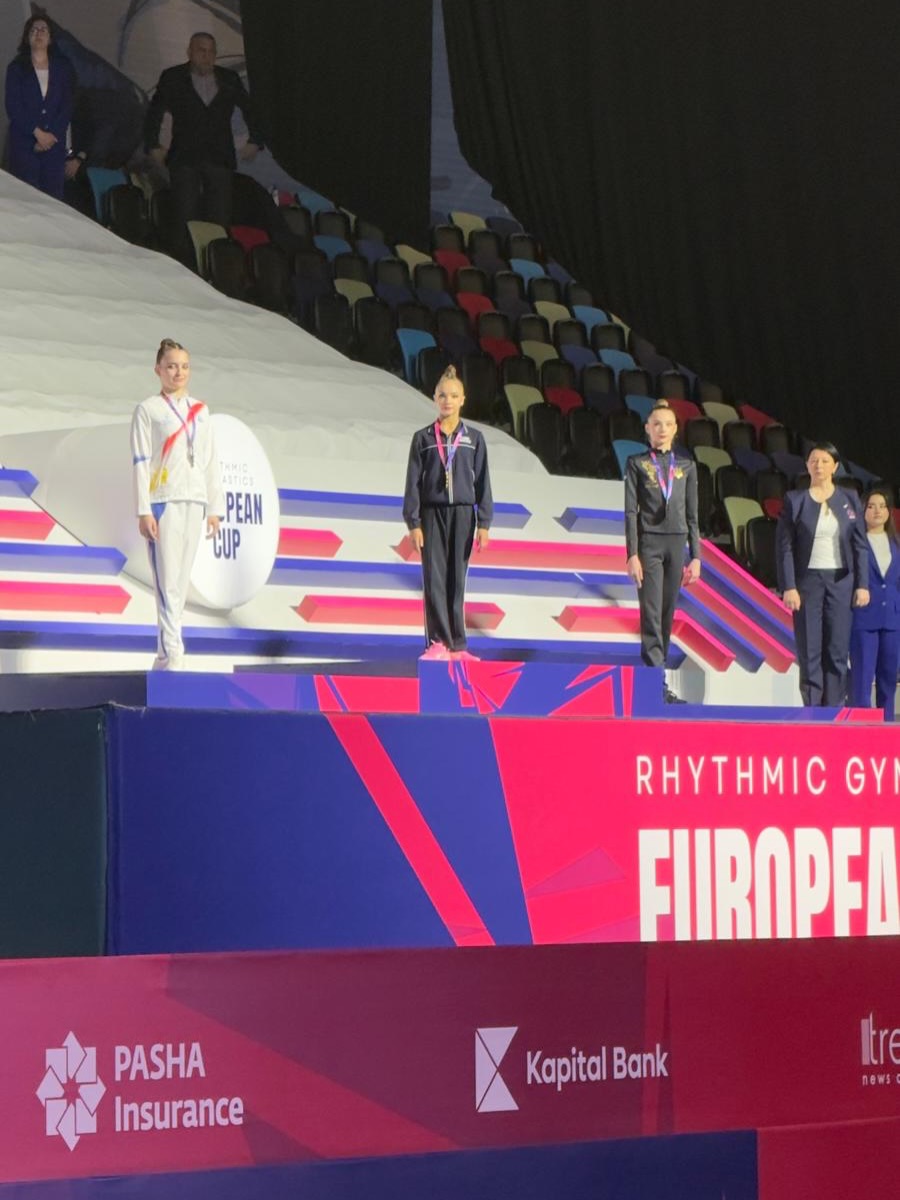 Medalie de argint pentru România la Cupa Europeană de gimnastică ritmică în concursul junioarelor