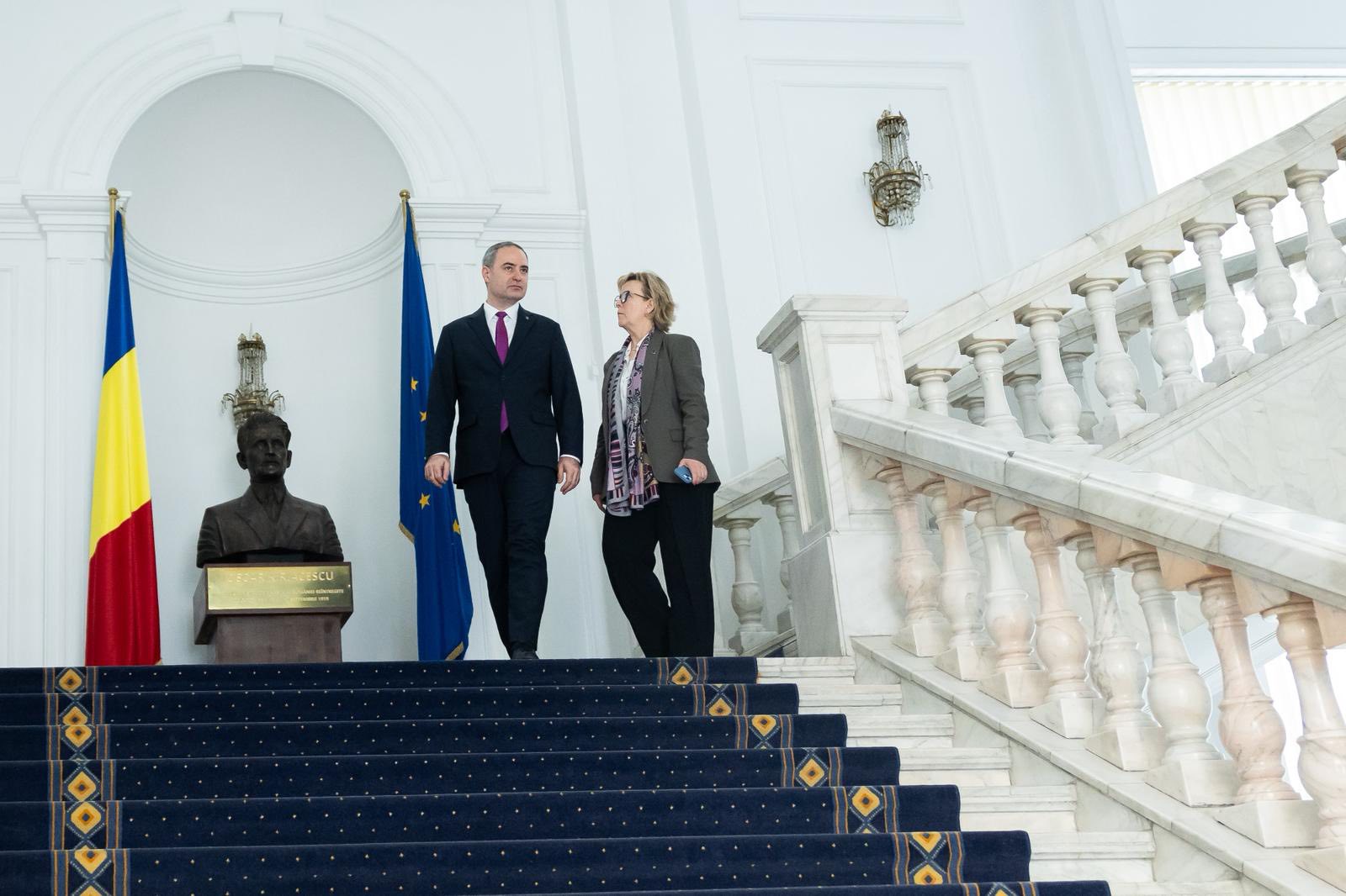 Nazare, după întâlnirea cu comisarul european pentru servicii financiare: Dezvoltarea pieței de capital, una dintre ambițiile strategice ale României