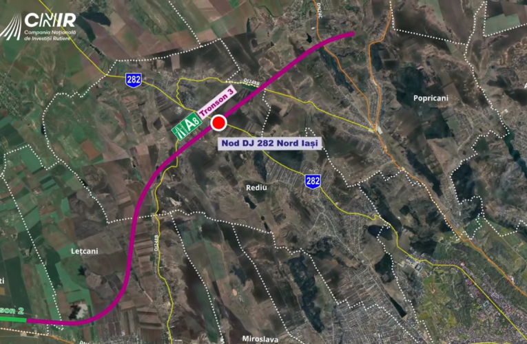 Pas înainte pentru Autostrada A8: constructor desemnat pe tronsonul care va ocoli Iașiul