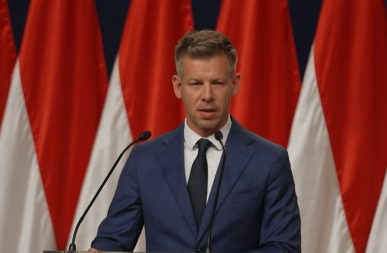 Péter Magyar l-a menționat pe George Simion în primul său discurs după victorie