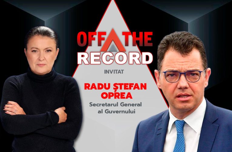 Radu Oprea, Secretarul General al Guvernului, în OFF The Record: „Guvernul României se putea extrage din contractul Pfizer. În 2022, în perioada lui Vlad Voiculescu/ Ioana Moldovan”