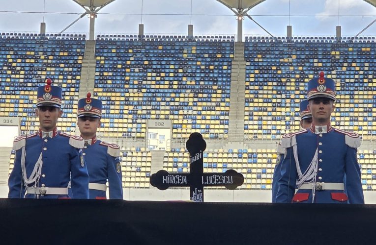 Restricții rutiere în București pentru înmormântarea lui Mircea Lucescu