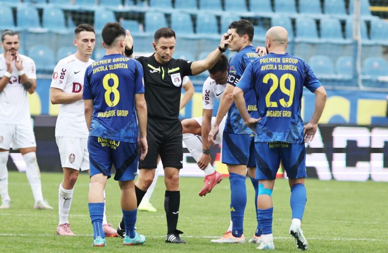 Superliga de fotbal. Meci dramatic la Miercurea Ciuc cu cinci goluri