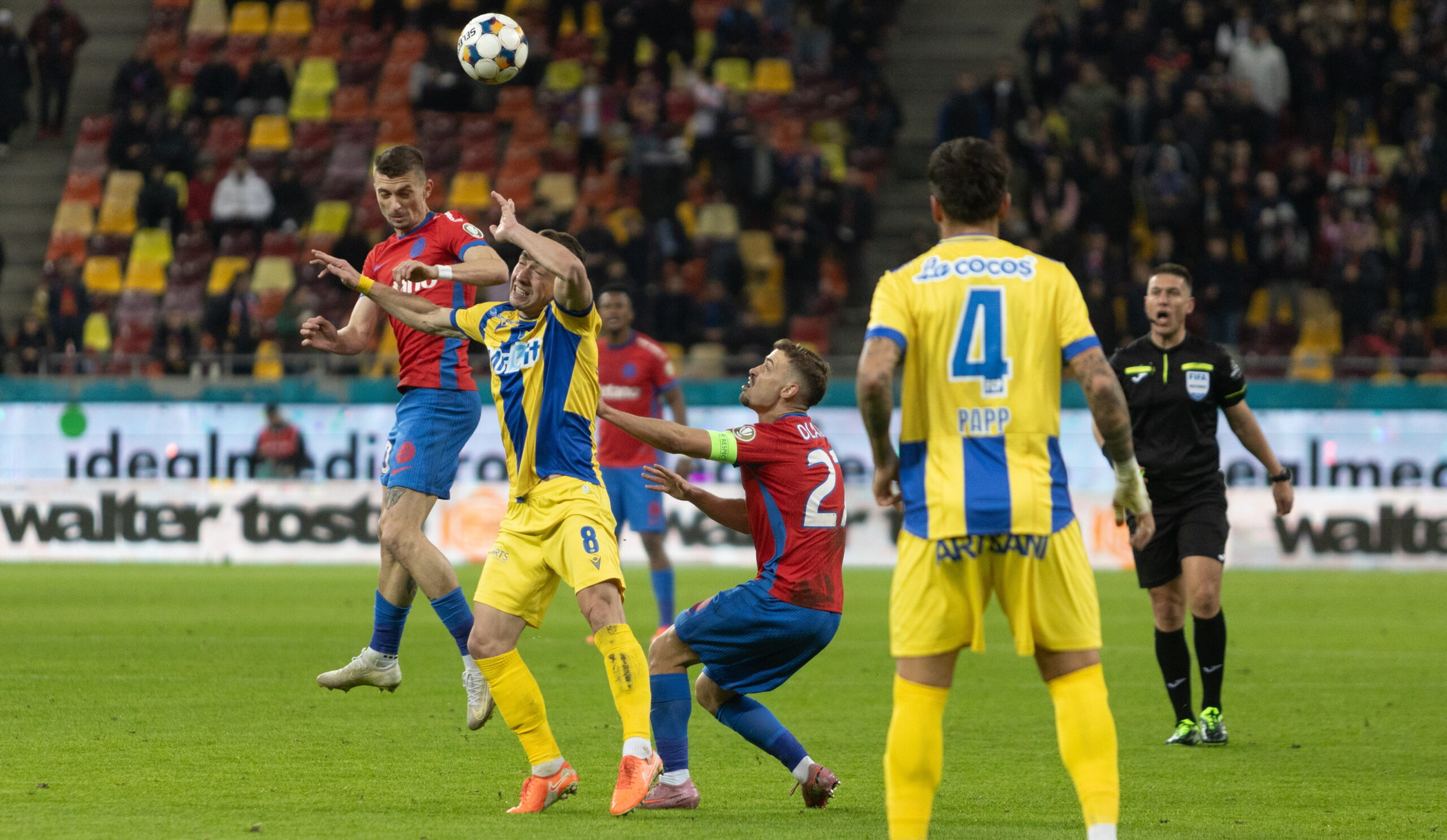 Superliga de fotbal programează vineri două meciuri. Derby în play-out: FCSB – Petrolul