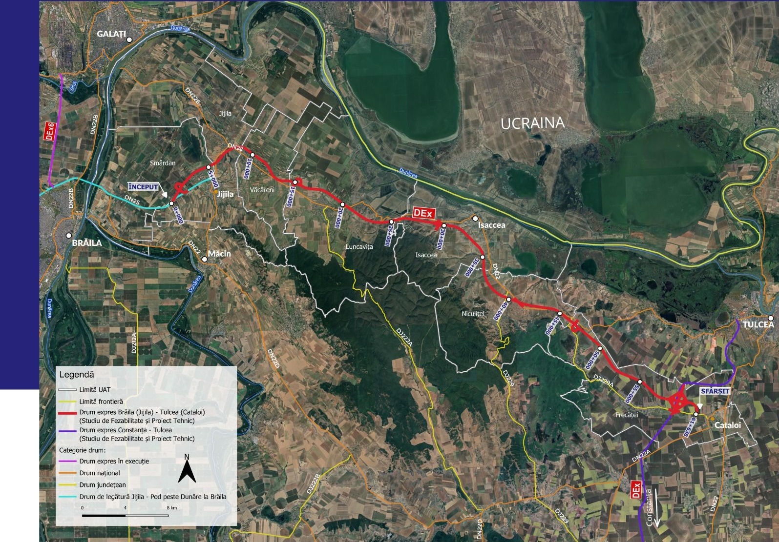 Undă verde pentru Drumul Expres Brăila-Tulcea (Dobrogea Expres)